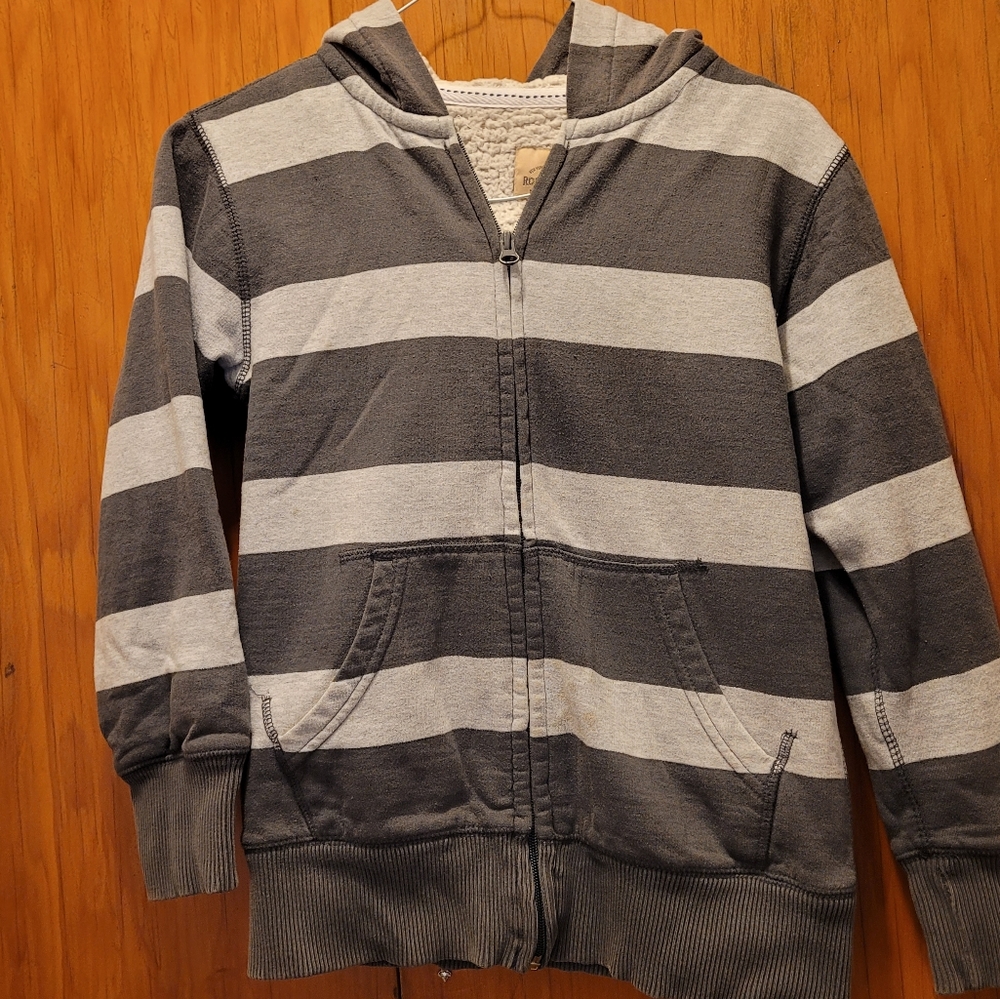 Boy's sharpa lined hoodie